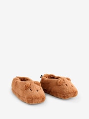 Liewood Aviaja Bear Brown Slippers - Image 1 of 1