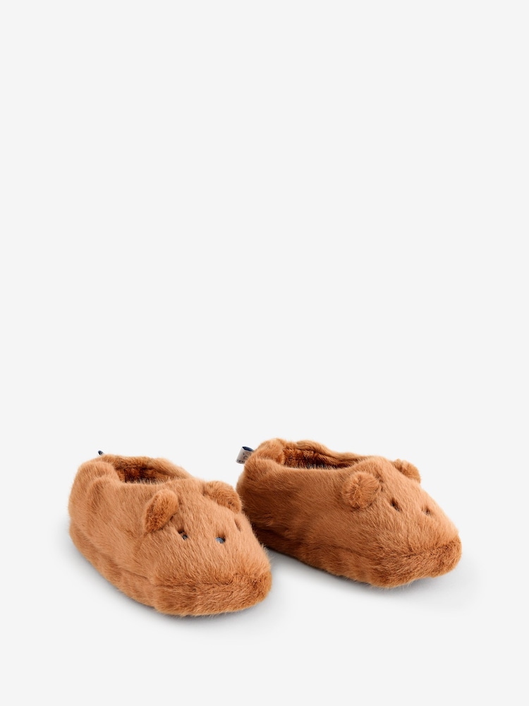 Liewood Aviaja Bear Brown Slippers - صورة 1 من 1 Liewood Aviaja Bear Brown Slippers - صورة 1 من 1