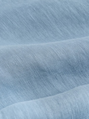 Blue Signature 100% Linen Shirt - Image 9 of 9