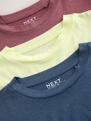 متعدد الألوان - تيشِرت من مزيج تنسل™ مودال بأكمام فوق الكتف - صورة 5 من 6