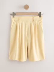 Butter Yellow N. Premium Long Line Jersey Shorts - Image 1 of 3