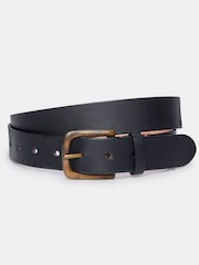 Aubin Thorn Leather Black Belt - Image 1 of 1