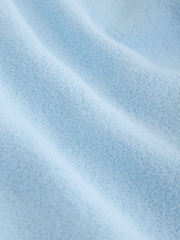 Blau - Frottee-Hoodie mit Reissverschluss - Bild 8 von 8