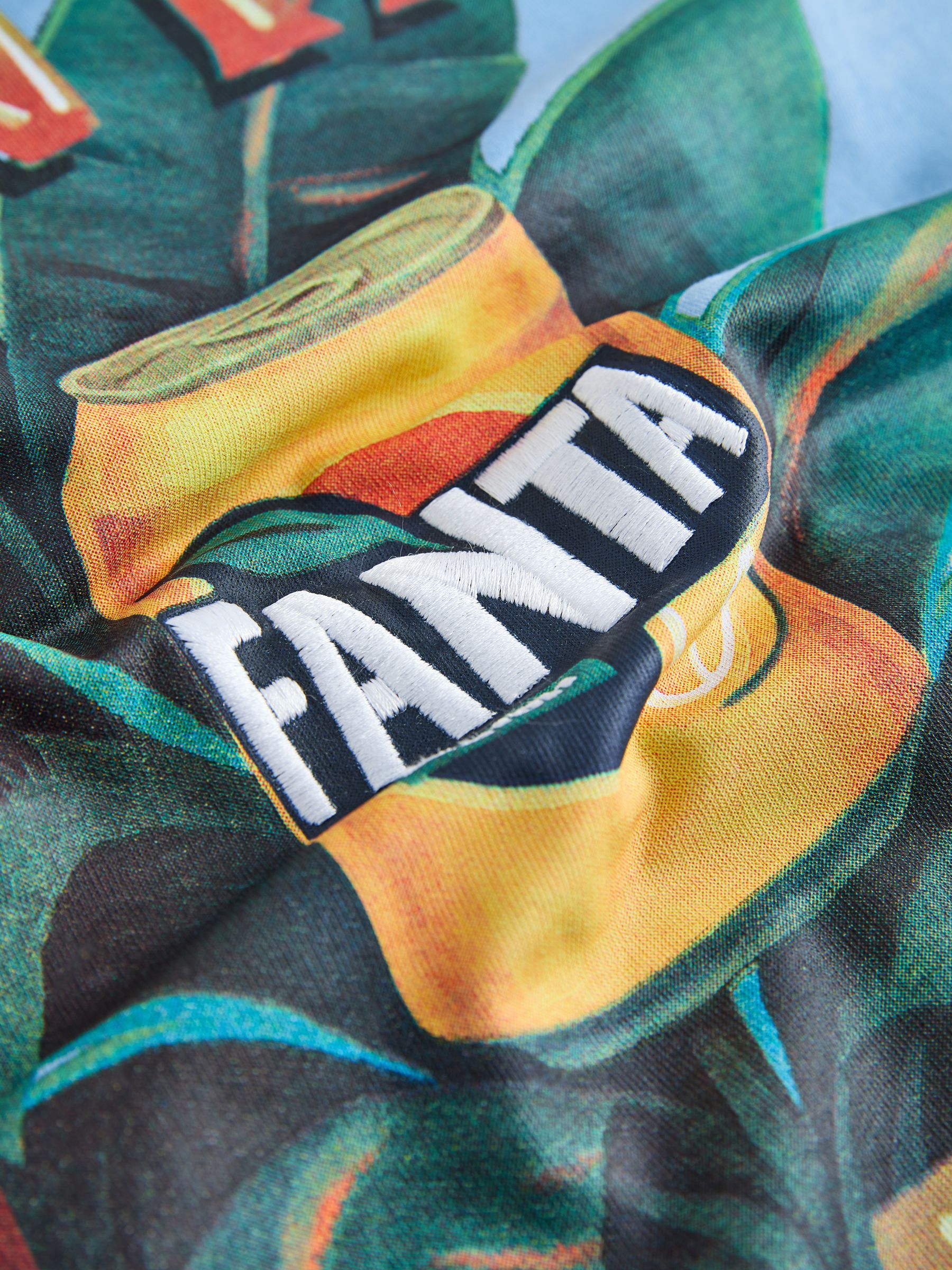 Buy Blue Fanta Lemon Washed Sweatshirt from the Next UK online shop