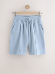 Blue Slinky Longline Shorts - Image 6 of 9