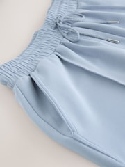 Blue Slinky Longline Shorts - Image 8 of 9