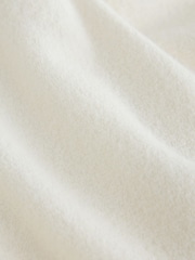 Ecru Towelling Zip Through Hoodie - Image 8 of 8