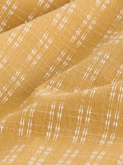 Yellow Crosshatch - Kariertes Kurzarm-Shirt - Bild 9 von 10