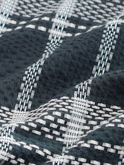 Black Waffle Check Short Sleeve Shirt - Image 7 of 7