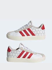 白色 - adidas VL Court 3.0 初級運動鞋 - 圖片 5/9