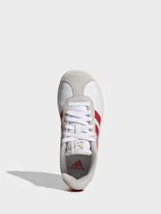 白色 - adidas VL Court 3.0 初級運動鞋 - 圖片 6/9