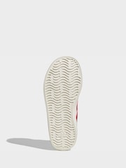 白色 - adidas VL Court 3.0 初級運動鞋 - 圖片 7/9