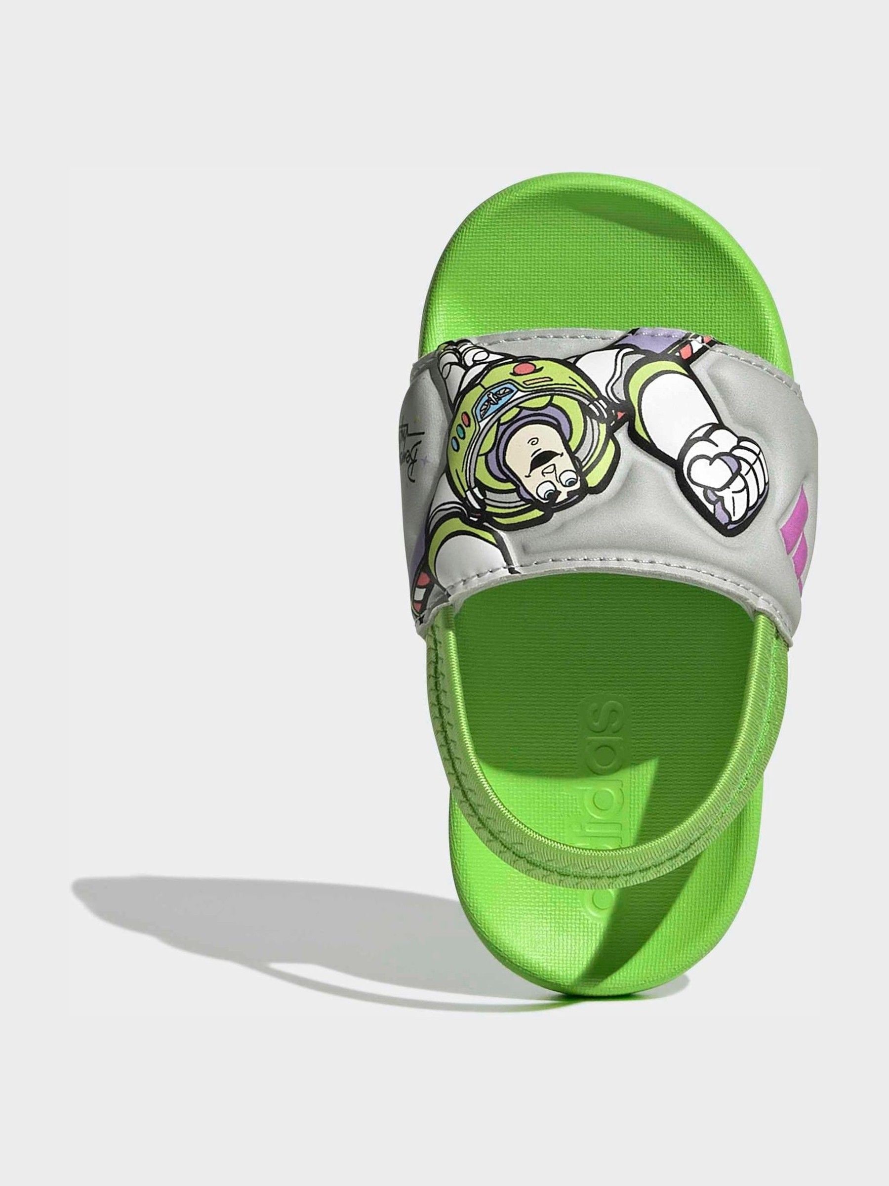 Buy adidas Green Adilette Estrap Infant Buzz Sandals from Next USA