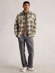 White Stuff Green Darwen Check Shirt - Image 1 of 6
