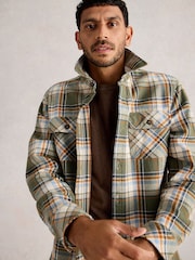 White Stuff Green Darwen Check Shirt - Image 4 of 6