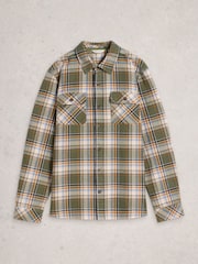 White Stuff Green Darwen Check Shirt - Image 5 of 6