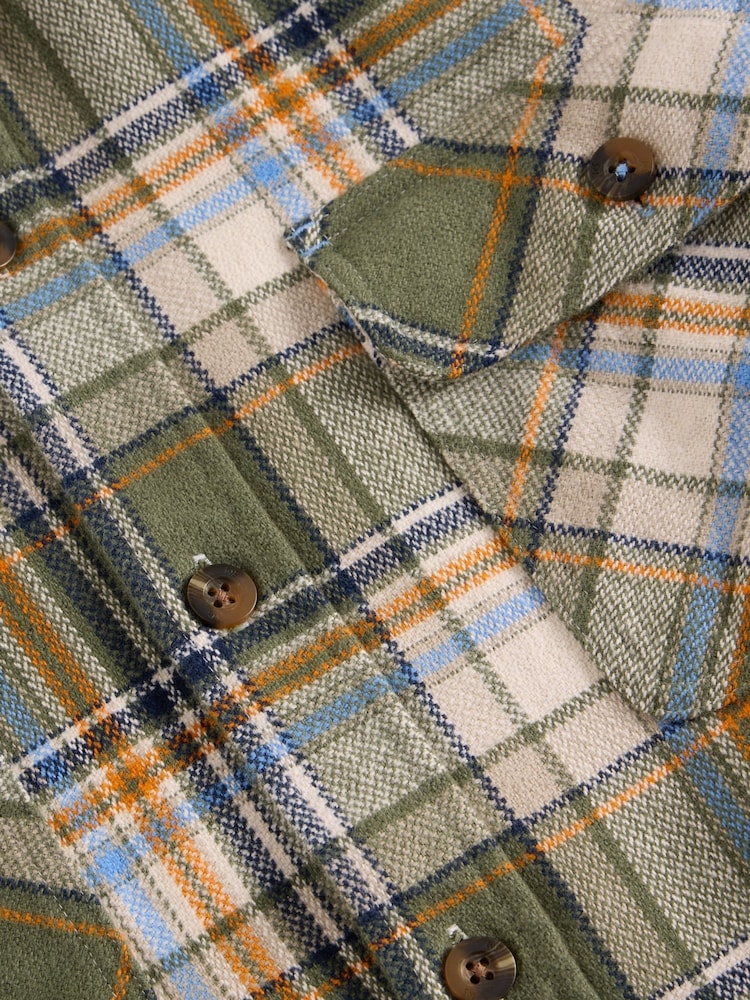 White Stuff Green Darwen Check Shirt - Image 6 of 6