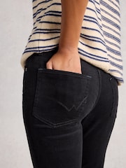 White Stuff Grey Brooke Cord Straight Trousers - Image 4 of 6