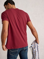 White Stuff Red Abersoch Short Sleeve T-Shirt - Image 3 of 6