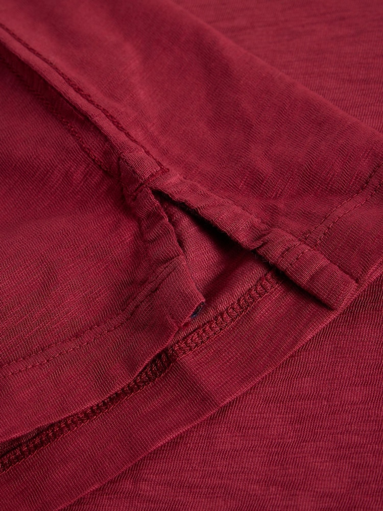 White Stuff Red Abersoch Short Sleeve T-Shirt - Image 6 of 6