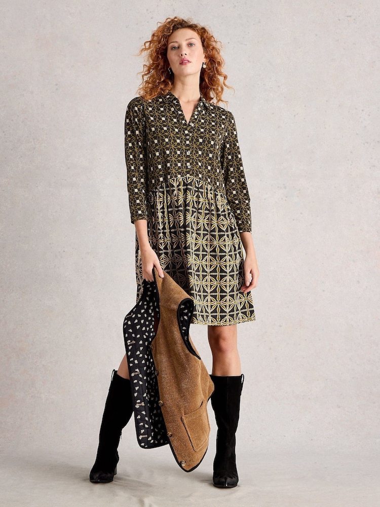 White Stuff Black Everly Jersey Dress - Image 1 of 6 White Stuff Black Everly Jersey Dress - Image 1 of 6