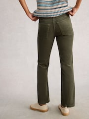 White Stuff Green Brooke Cord Straight Trousers - Image 2 of 6