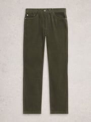 White Stuff Green Brooke Cord Straight Trousers - Image 6 of 6