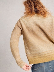 White Stuff Yellow Lilbet Jumper - Image 2 of 6