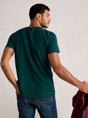 White Stuff Abersoch Graphic Pocket Bike T-Shirt - Imagen 2 de 6