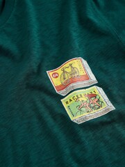 White Stuff Abersoch Graphic Pocket Bike T-Shirt - Imagen 6 de 6