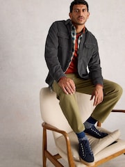 White Stuff Grey Griffin Cord Shirt - Image 1 of 6