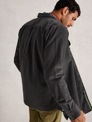 White Stuff Grey Griffin Cord Shirt - Image 2 of 6