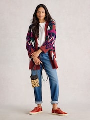 White Stuff Alice Abstract Cardigan - Imagen 1 de 6