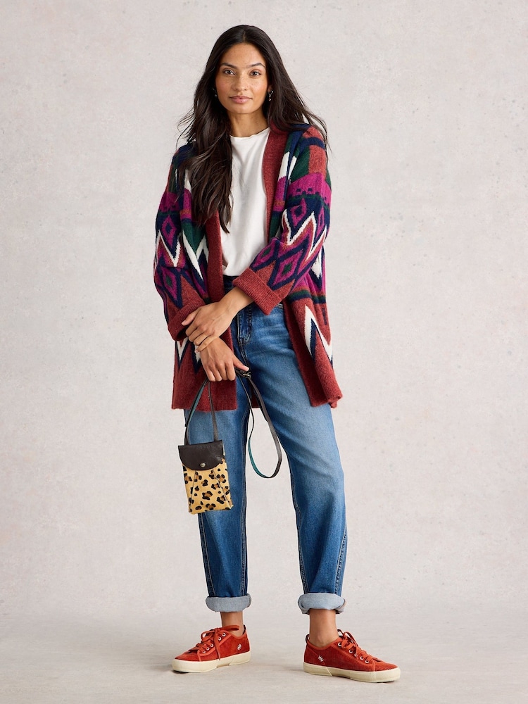 White Stuff Alice Abstract Cardigan - Imagen 1 de 6