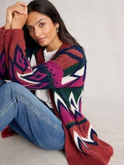 White Stuff Alice Abstract Cardigan - Imagen 3 de 6