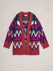 White Stuff Alice Abstract Cardigan - Imagen 5 de 6