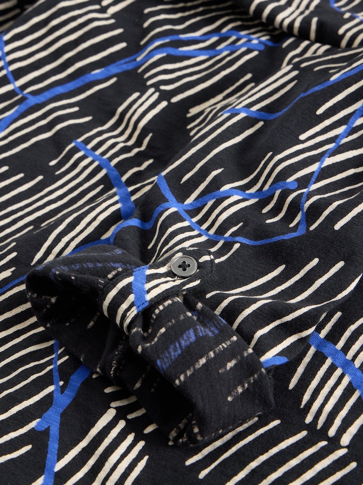 White Stuff Black Annie Jersey Shirt - Image 6 of 6
