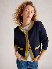 White Stuff Blue Charlotte Cardigan - Image 1 of 6