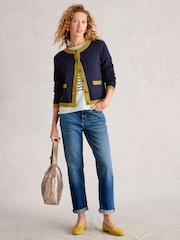 White Stuff Blue Charlotte Cardigan - Image 3 of 6