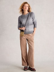 White Stuff Grey Lilbet Jumper - Image 1 of 6