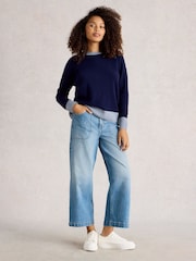 White Stuff Crew Cashmere Jumper - Imagem 1 de 6