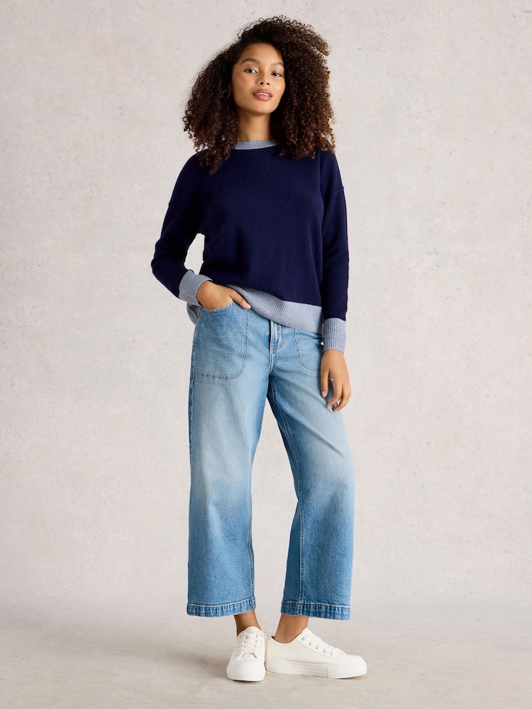 White Stuff Crew Cashmere Jumper - Imagem 1 de 6