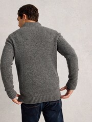 White Stuff Grey Berkley Crew Neck Jumper - Image 2 of 6