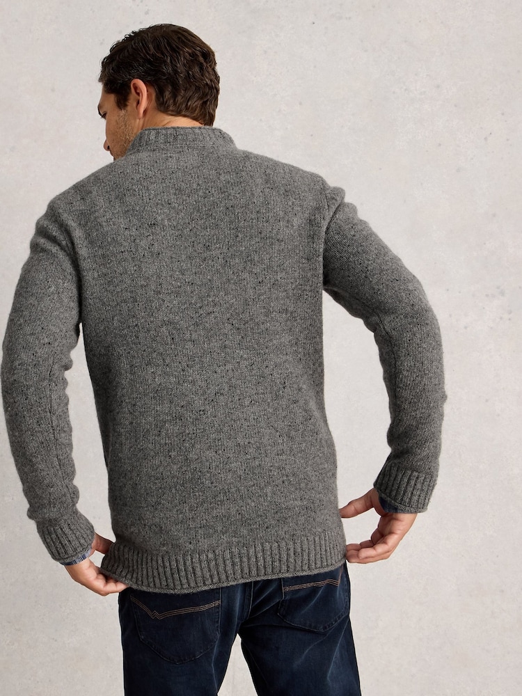 White Stuff Grey Berkley Crew Neck Jumper - Image 2 of 6
