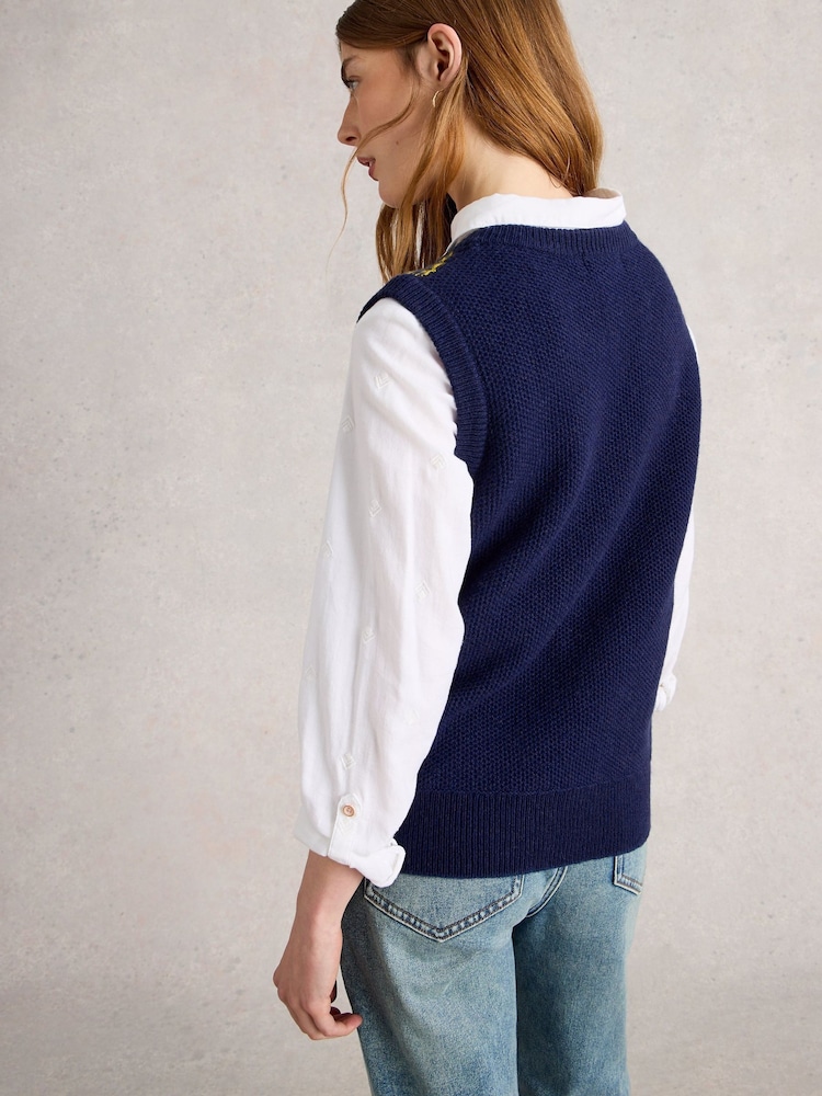 White Stuff Lottie Fairisle Tank - Imagem 2 de 6
