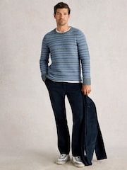 White Stuff Blue Cord Trousers - Image 3 of 6