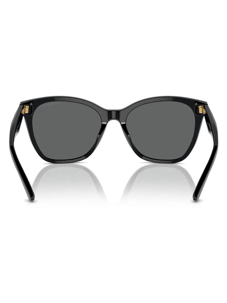 Emporio Armani Butterfly Black Sunglasses - Image 2 of 5