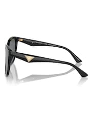 Emporio Armani Butterfly Black Sunglasses - Image 4 of 5