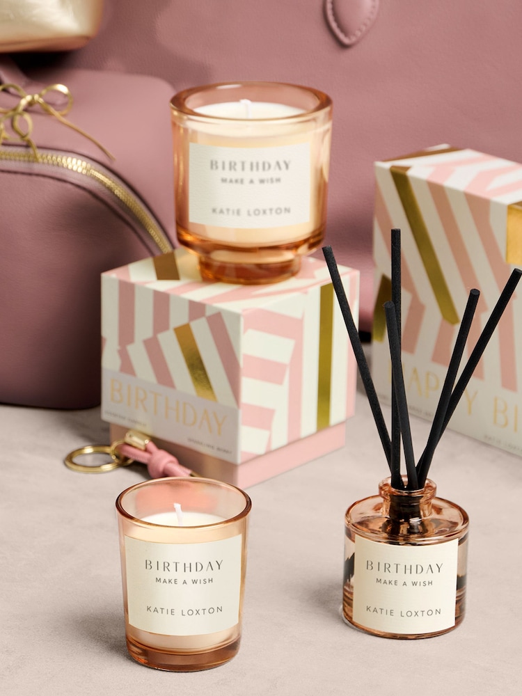 Katie Loxton Peach Rose and Sweet Mandarin Birthday Gift Set - Image 4 of 4