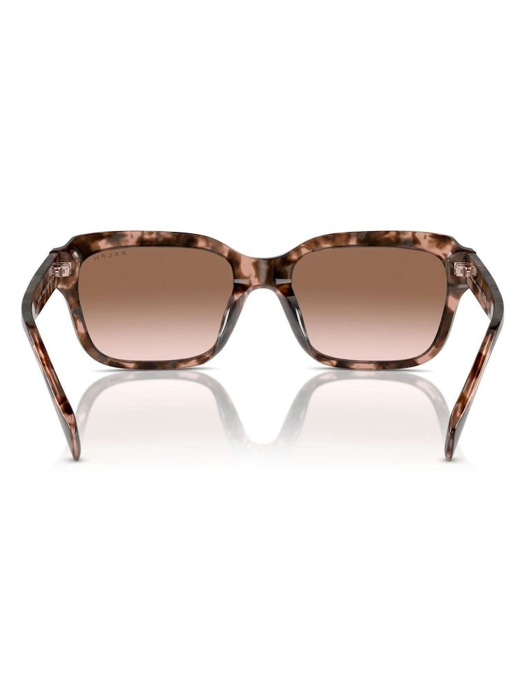 Ralph By Ralph Lauren Rectangle Brown Sunglasses - Image 2 of 5